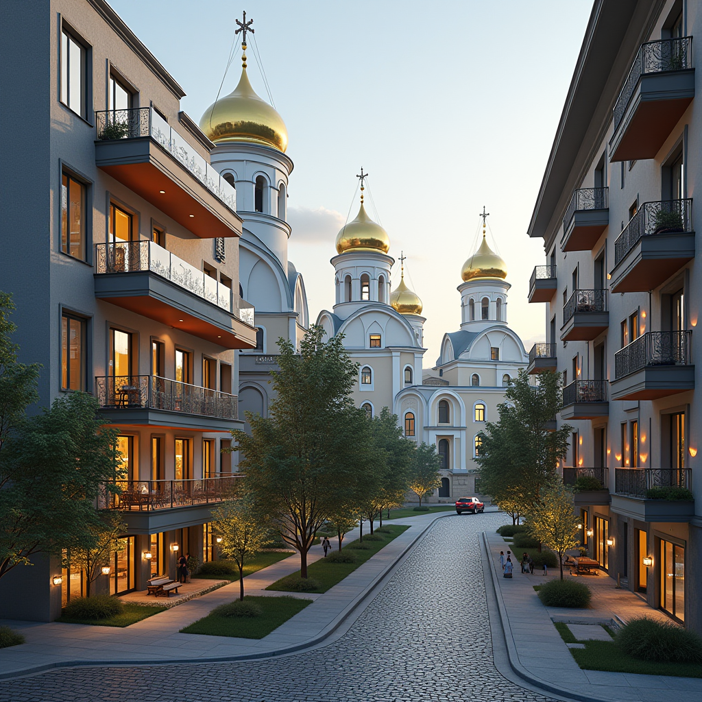 Modern accommodation in Kyiv's historic Podil district with views of golden-domed churches including Kyiv Pechersk Lavra, featuring contemporary architecture blending with ancient Ukrainian heritage, Independence Square monuments, and the vibrant Andriyivskyy Descent cobblestone street